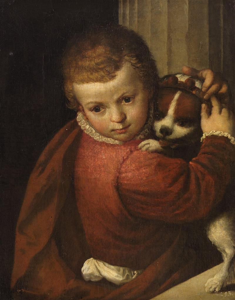 A Boy with a Dog