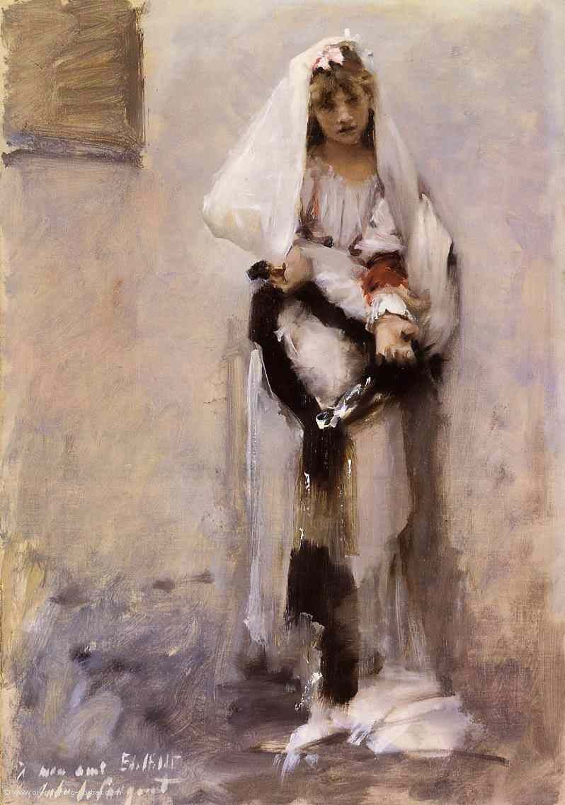 A Persian Beggar Girl
