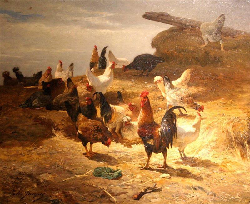 A Poultry Yard