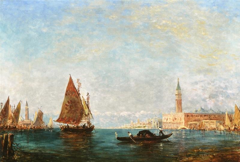 A View of Venice with St. Mark's beyond