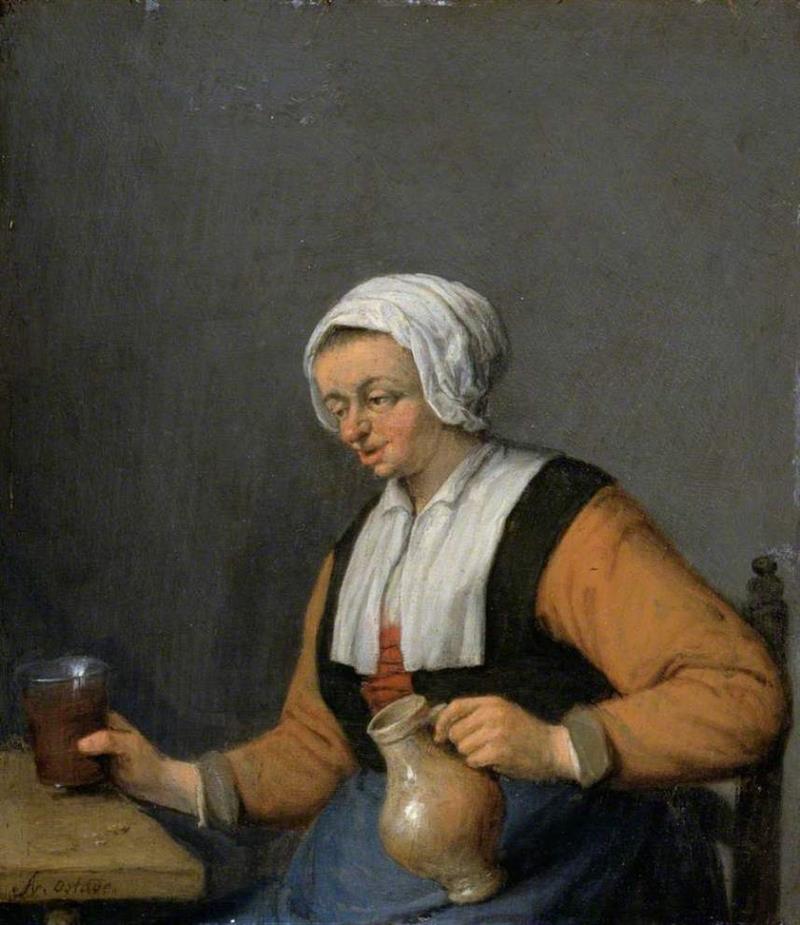 A Woman with a Beer Jug