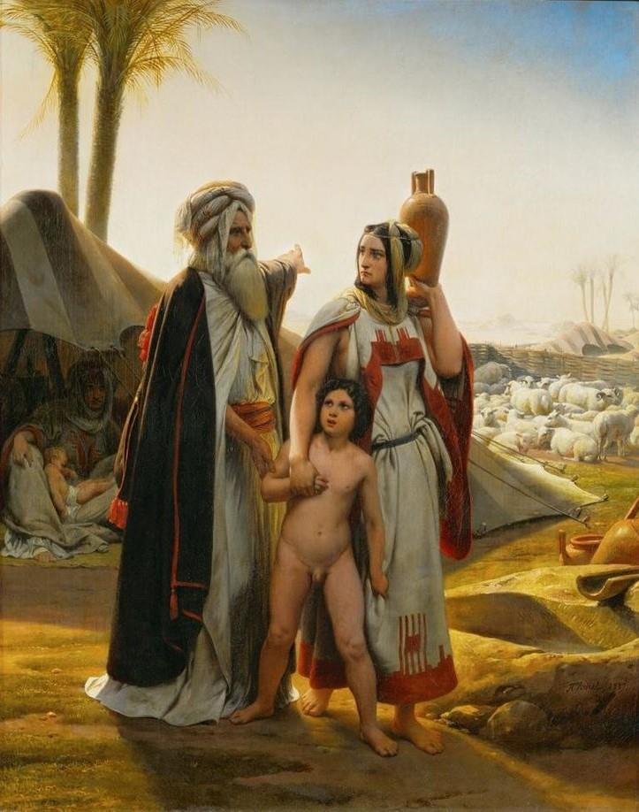 Abraham Turning Away Hagar
