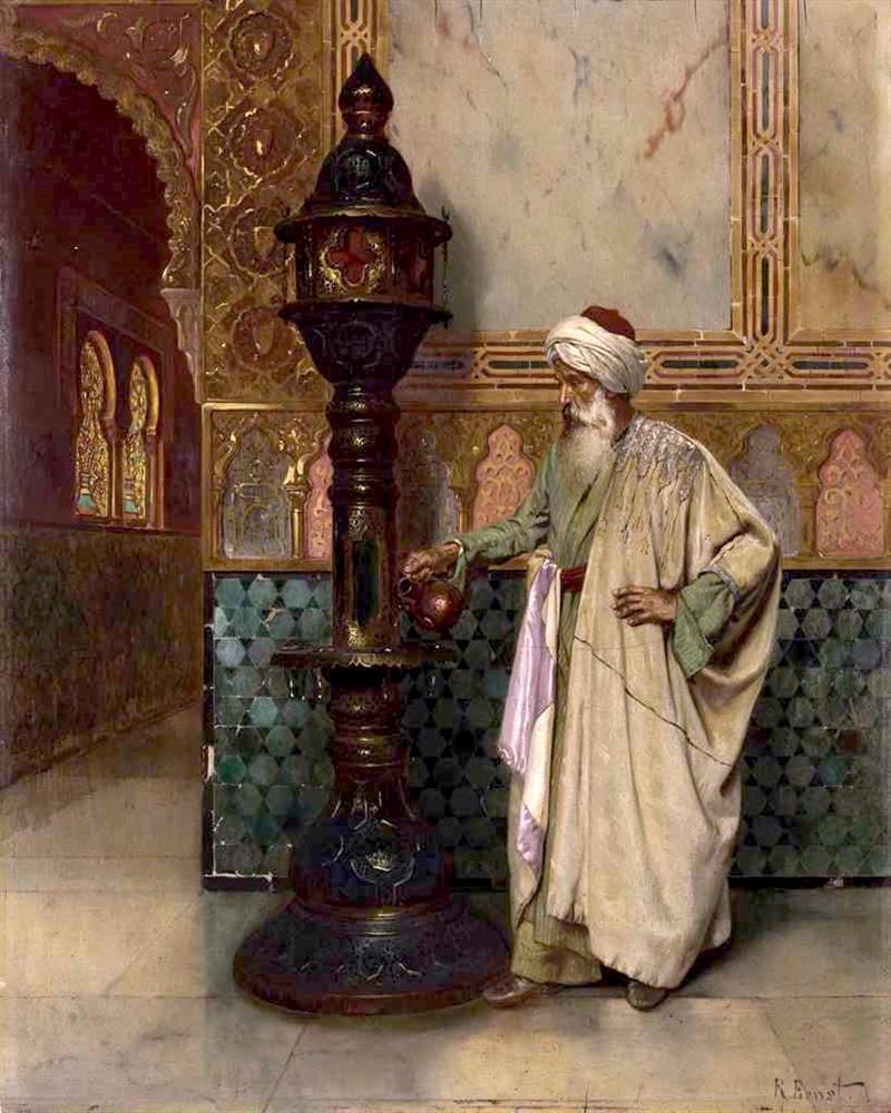 An Arab Elder in a Palace