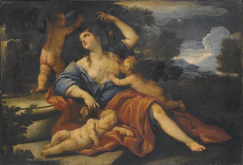 An allegory of Christian Charity