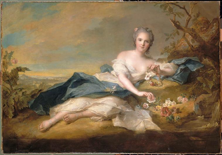 Anne Henriette von Frankreich als Flora