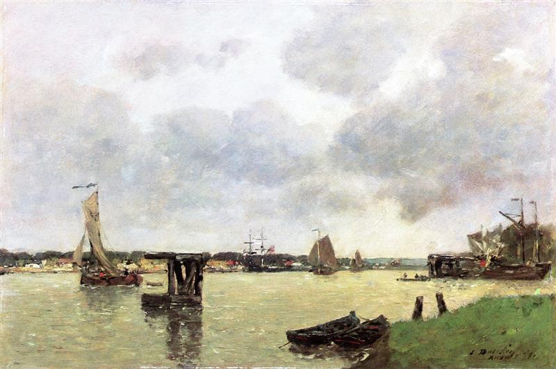 Antwerp, View of the Scheldt
