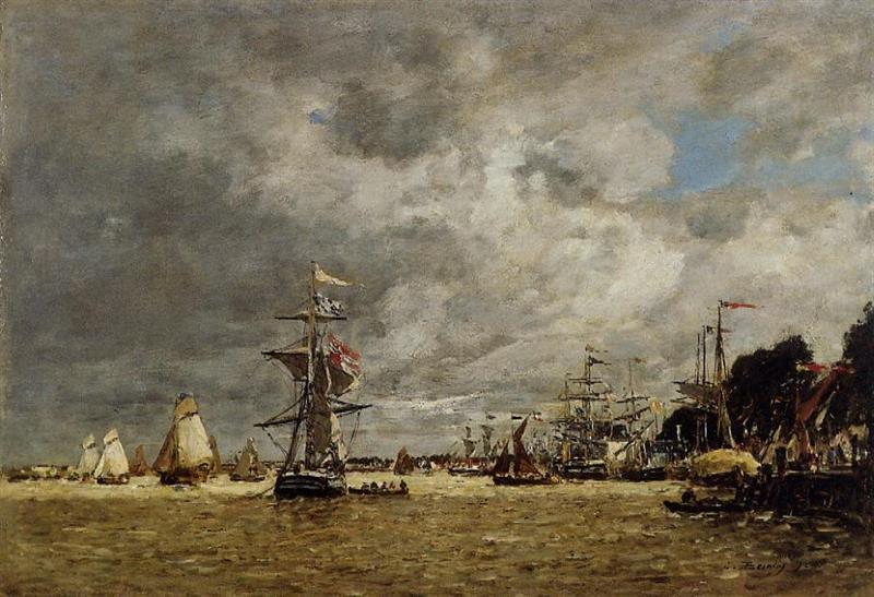 Anvers, Boats on the Escaut