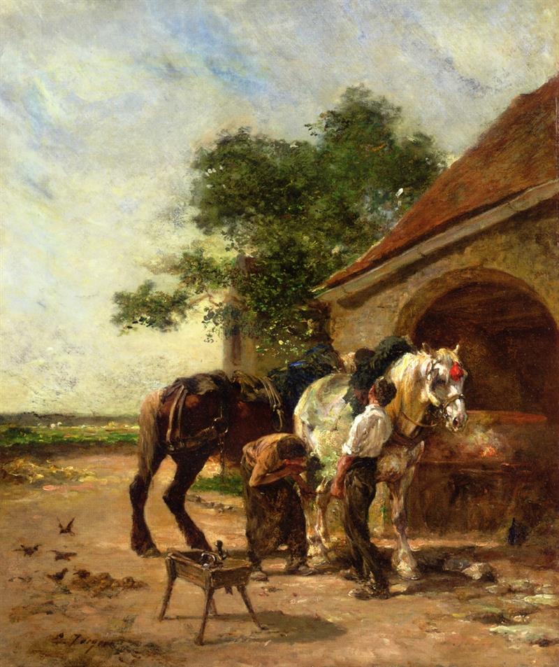 Attending to the Horses