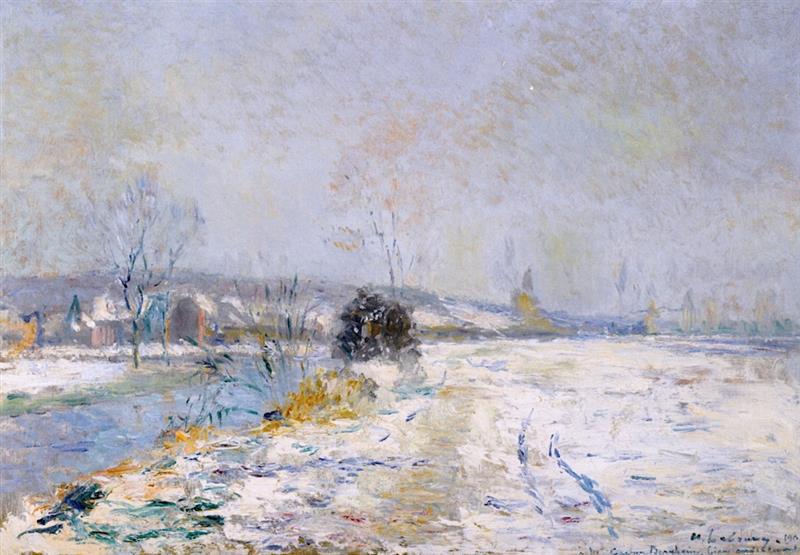 Banks of the Iton, Winter