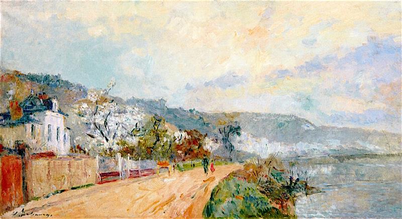 Banks of the Seine at Bouille