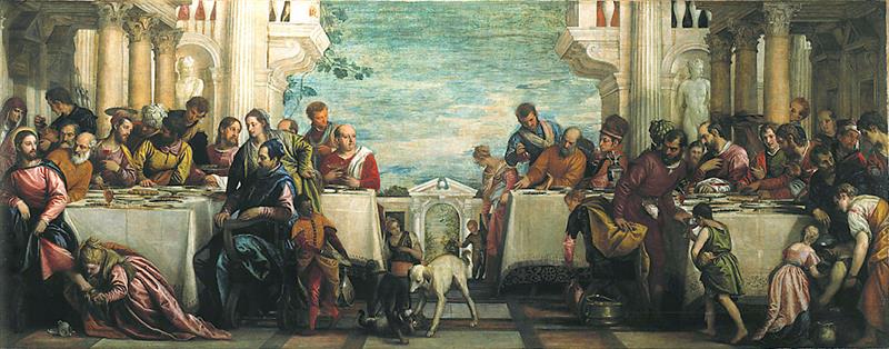 Banquet Scene - Feast at the House of Simon