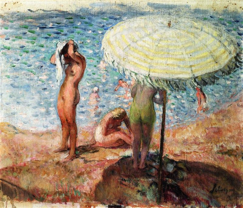 Bathers on the Beach