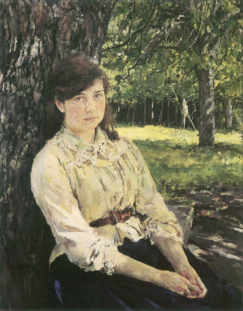 Bildnis Maria Jakowlewna Simonowitsch (Mädchen im Sonnenschein)