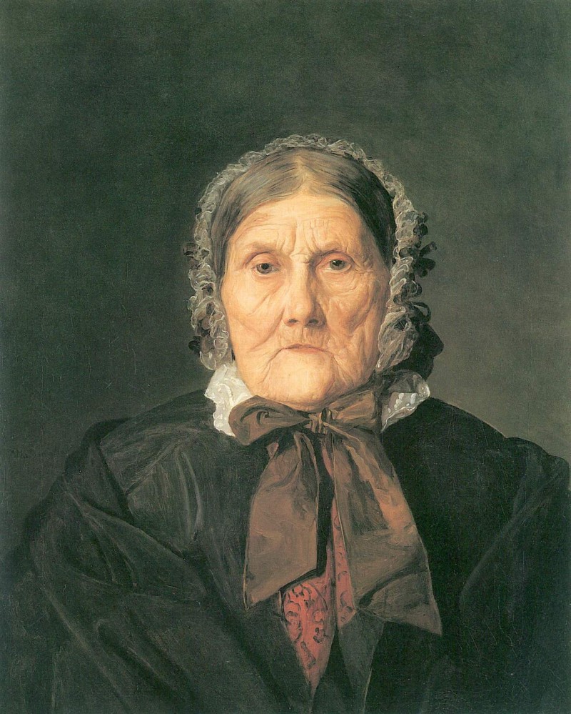 Bildnis der Frau Josefa Ernst, Mutter des Dombaumeisters Leopold Ernst