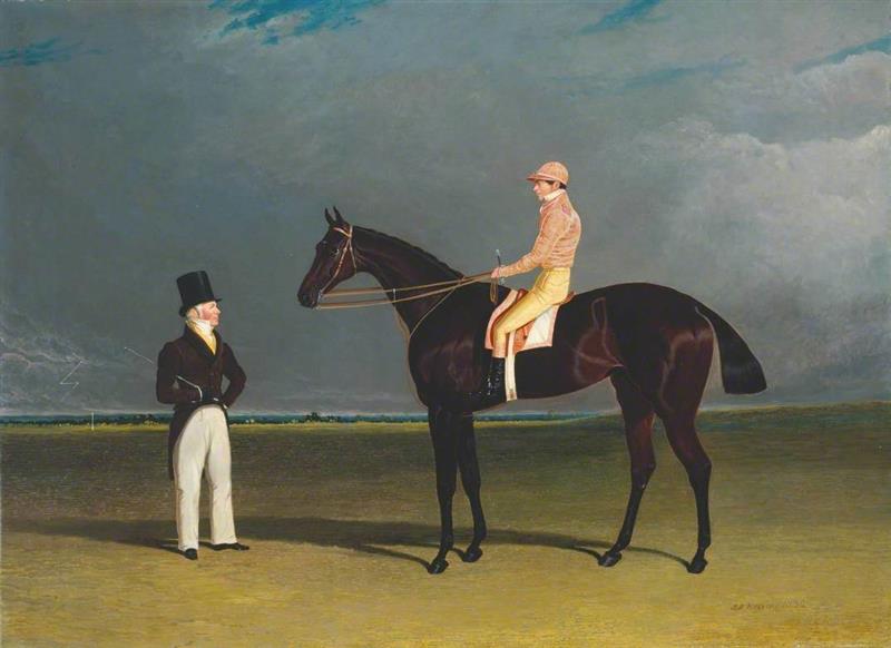 Birmingham with Patrick Conolly Up, and his Owner, John Beardsworth