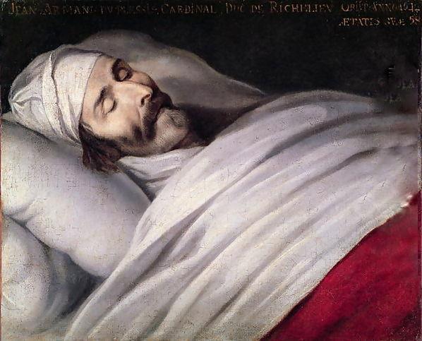 Cardinal Richelieu on his Deathbed