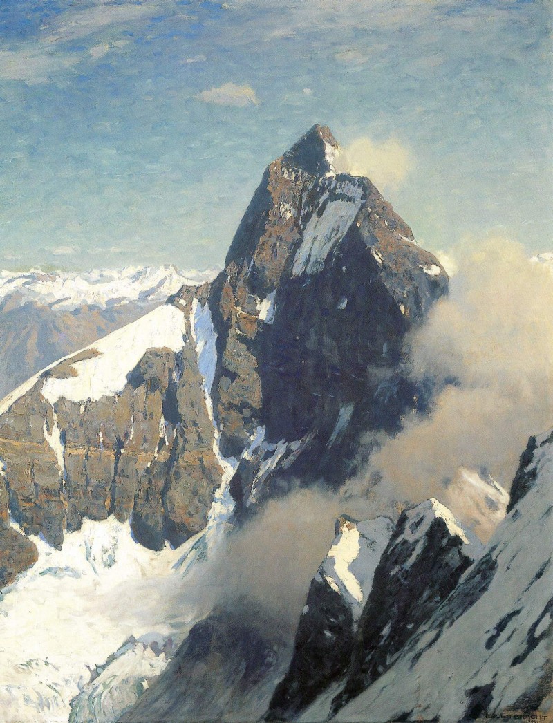 Das Matterhorn von Westen