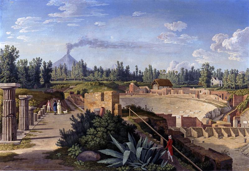 Das Theater in Pompeji
