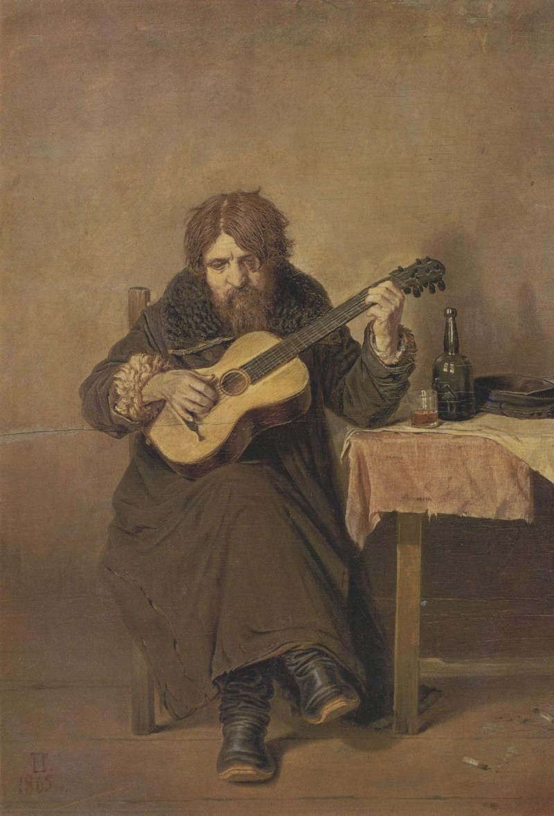 Der einsame Gitarrenspieler