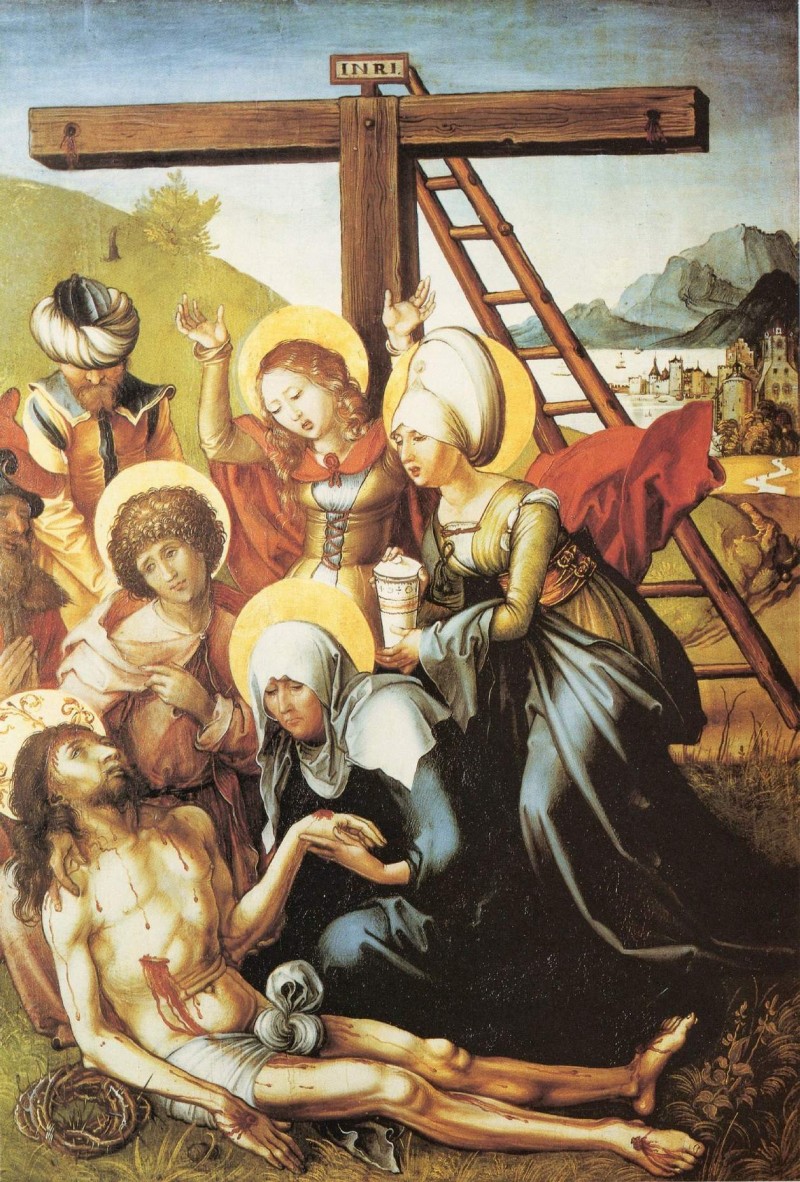 Die Beweinung Christi - Bilder, Gemälde und Ölgemälde-Replikation