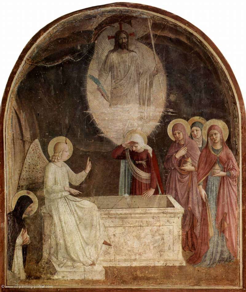 Die Drei Marien am Grabe Christi