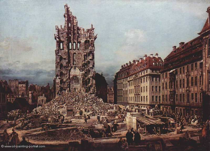 Die Ruine der Kreuzkirche