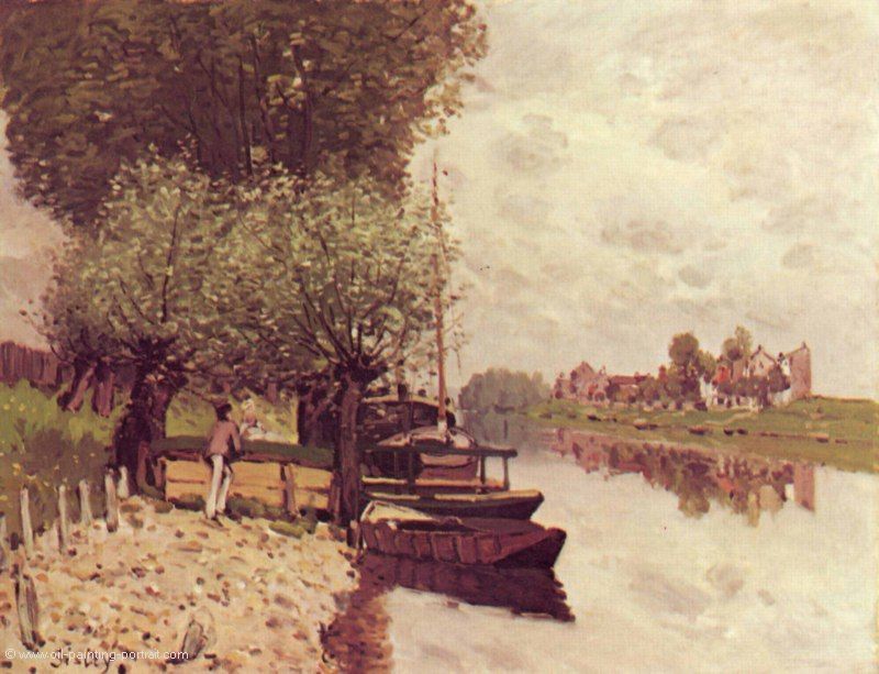 Die Seine bei Bougival
