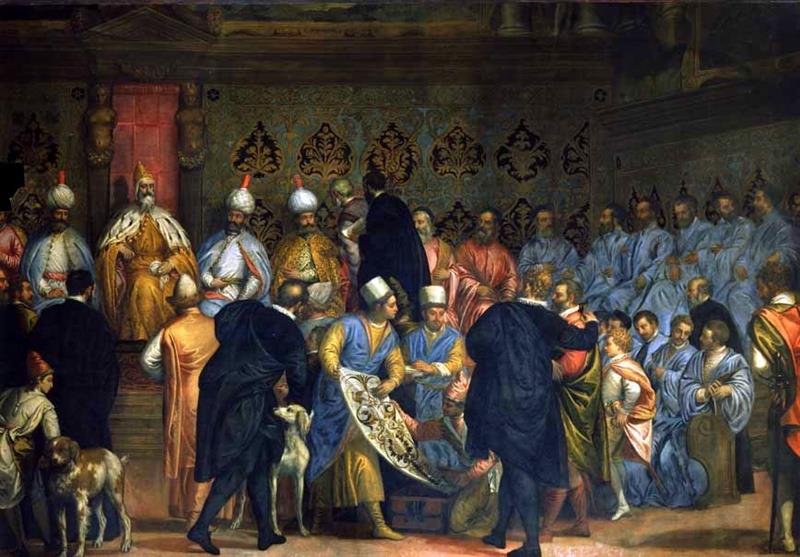 Doge Marino Grimani Receiving the Gifts of the Persian Embassy
