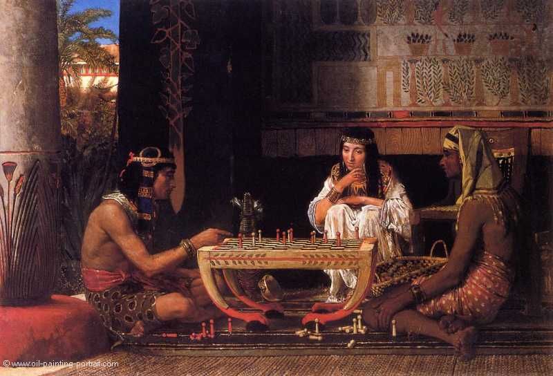 Egyptische Schachspieler