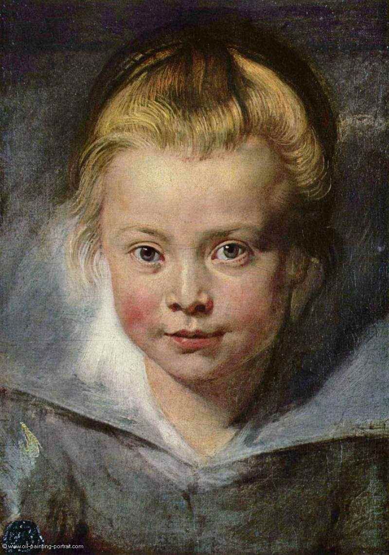 Ein Kinderkopf (Portrait der Clara Serena Rubens)