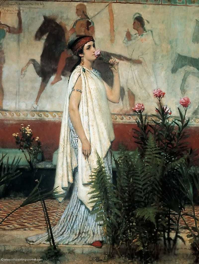 Eine griechische Frau