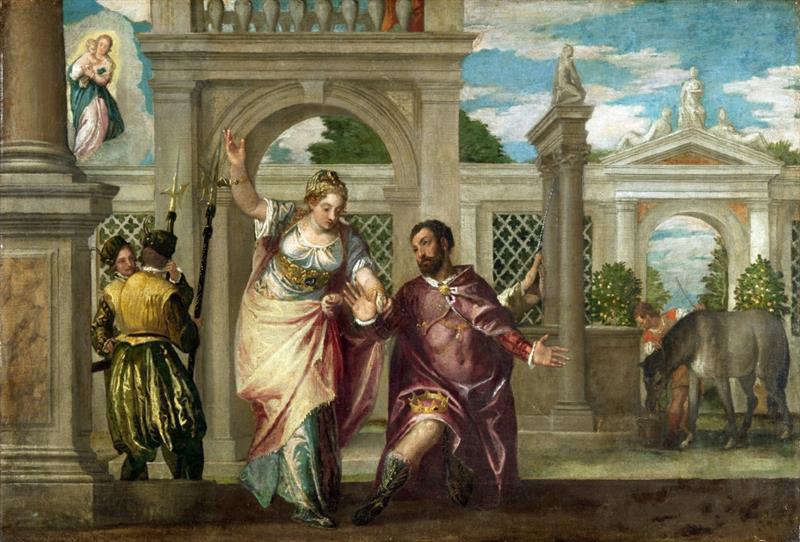 Emperor Augustus and the Sibyl