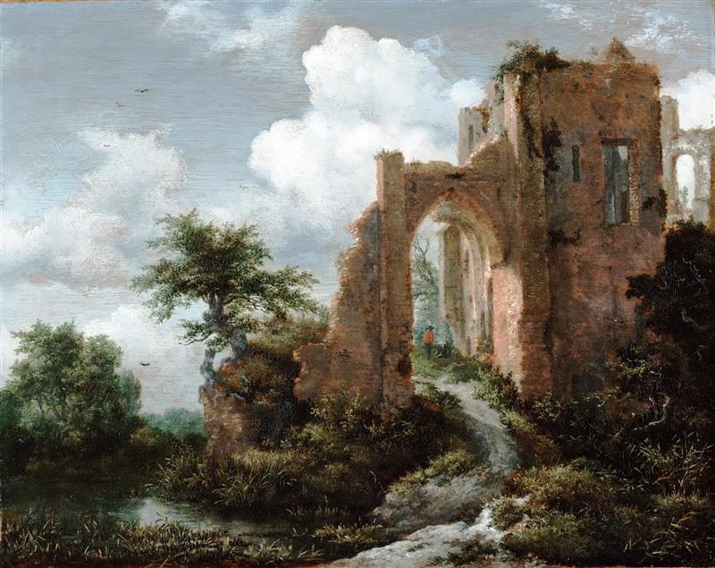 Entrance Gate of the Castle of Brederode