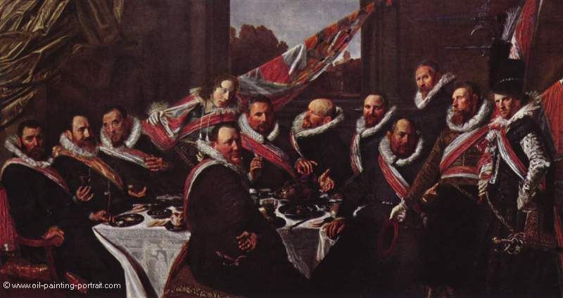 Festmahl der Offiziere der Schützengilde St. Georg von Haarlem