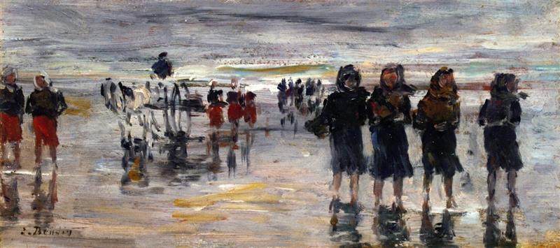 Fishers Returning from the Beach