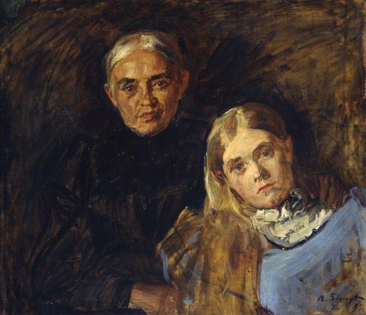 Frau Voll mit Tochter