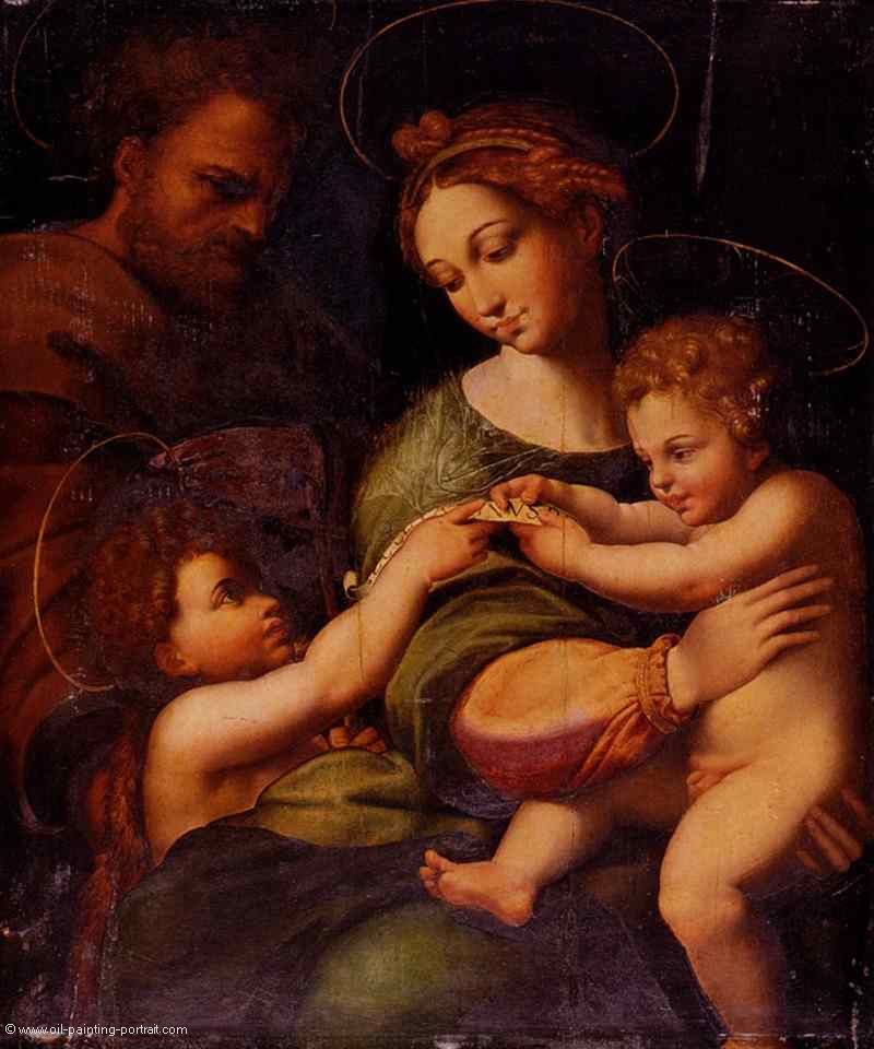 Heilige Familie mit Heiligem Johannes