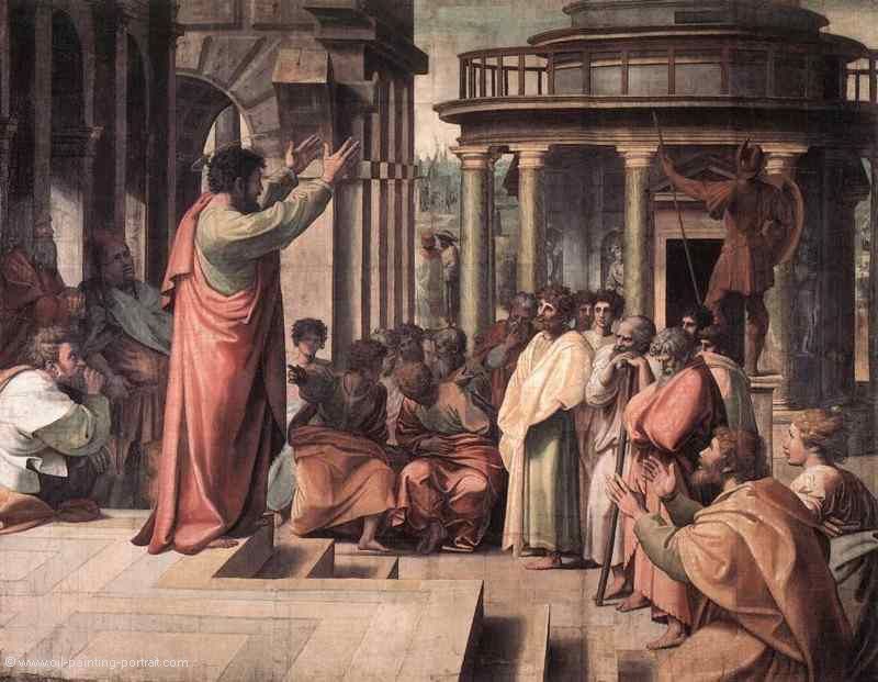 Heiliger Paul Predigt in Athen