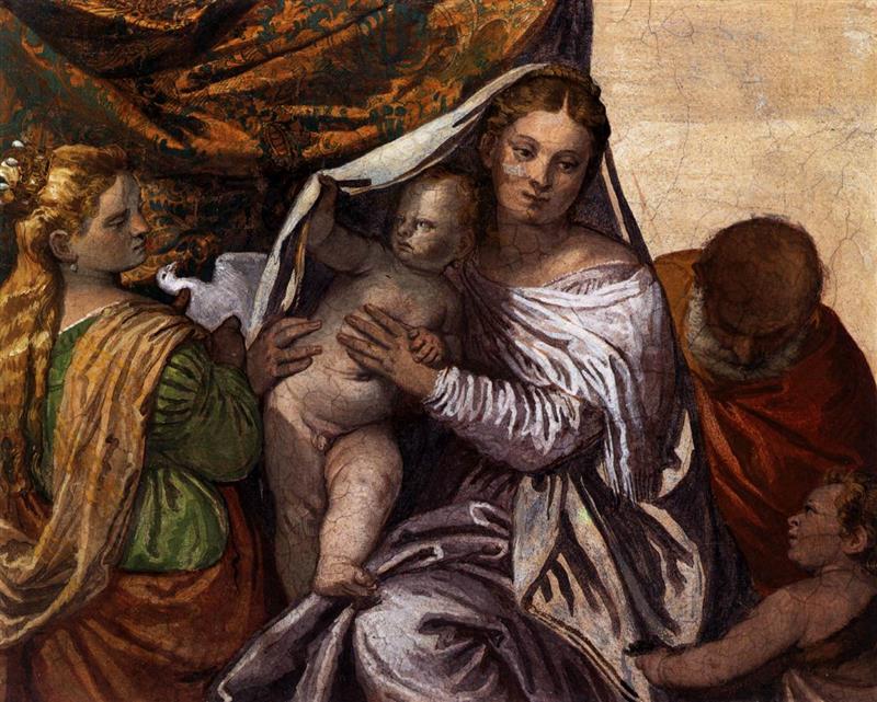 Holy Family with St Catherine and the Infant St John