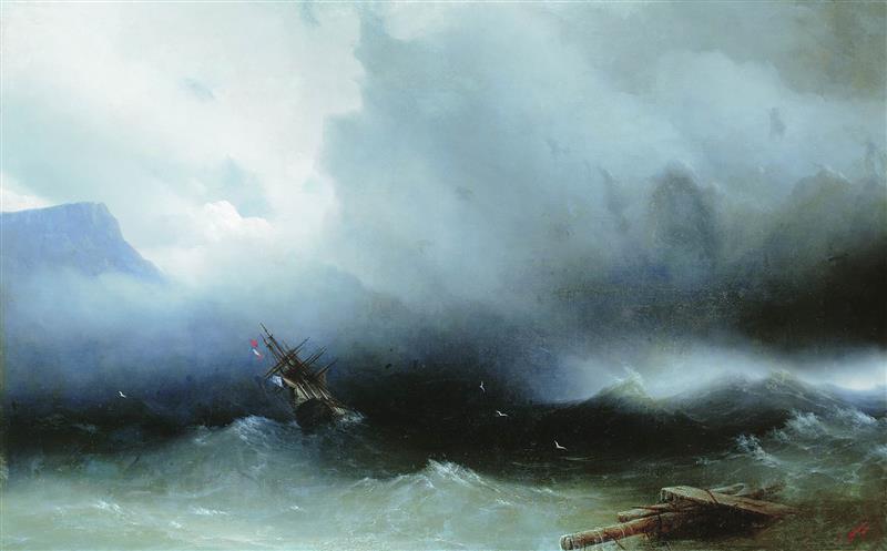 Hurricane at Sea