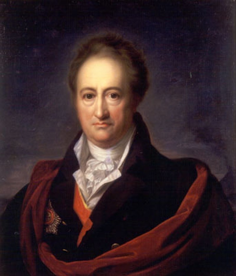 Johann Wolfgang von Goethe - Bilder, Gemälde und Ölgemälde-Replikation