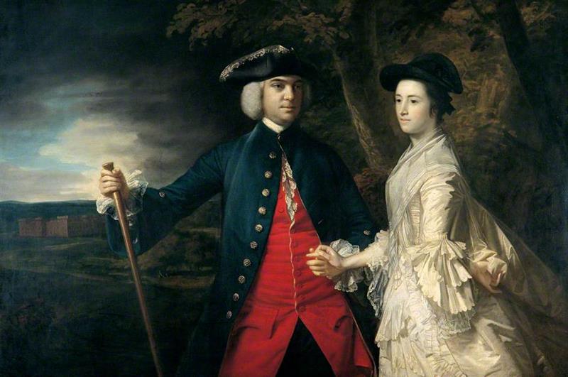 John, Earl of Egmont and His Second Wife Catherine