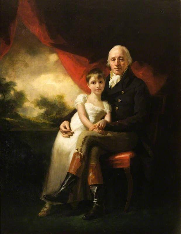 John Stirling of Kippendavie and his daughter