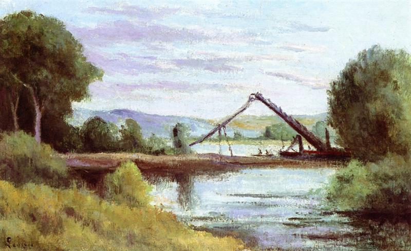 La Roche-Goyon, by the River, Bridge Construction