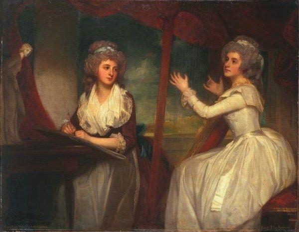 Lady Caroline Spencer and her sister