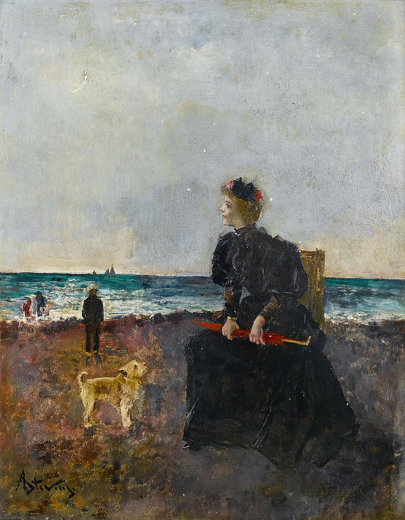 Lady on the Beach