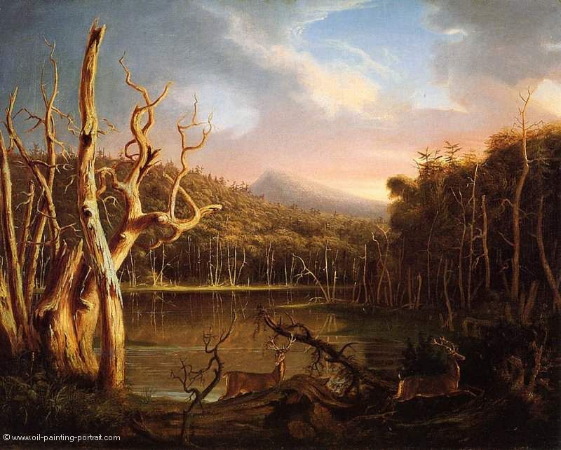 Lake with Death Trees