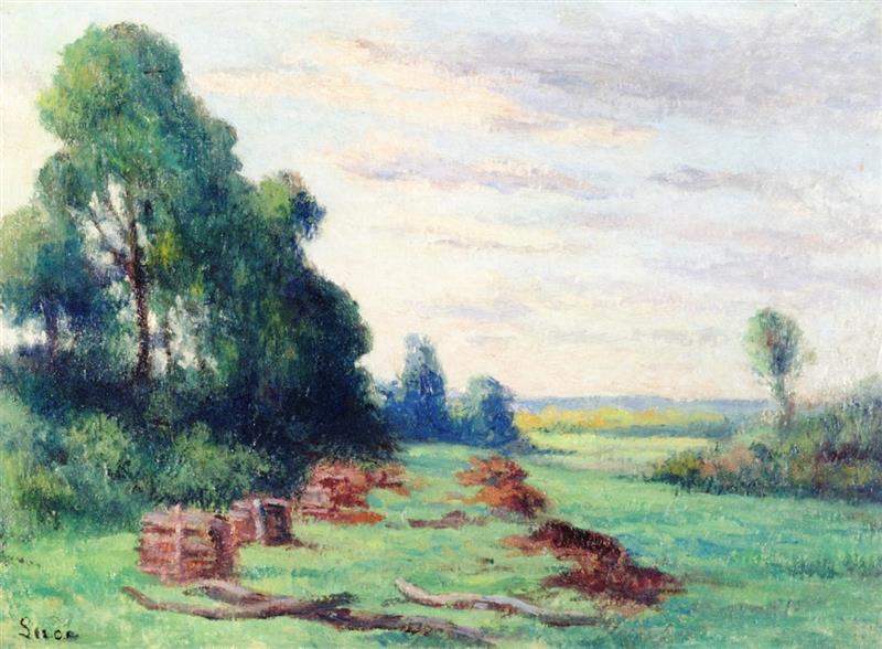Landscape near Rolleboise