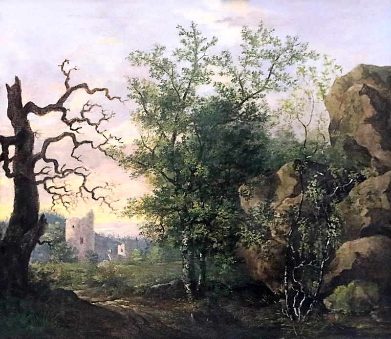 Landscape with Bare Tree