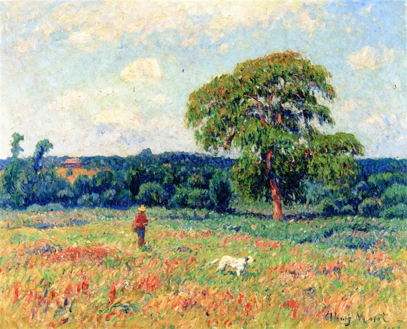 Landscape with Hunter and His Dog